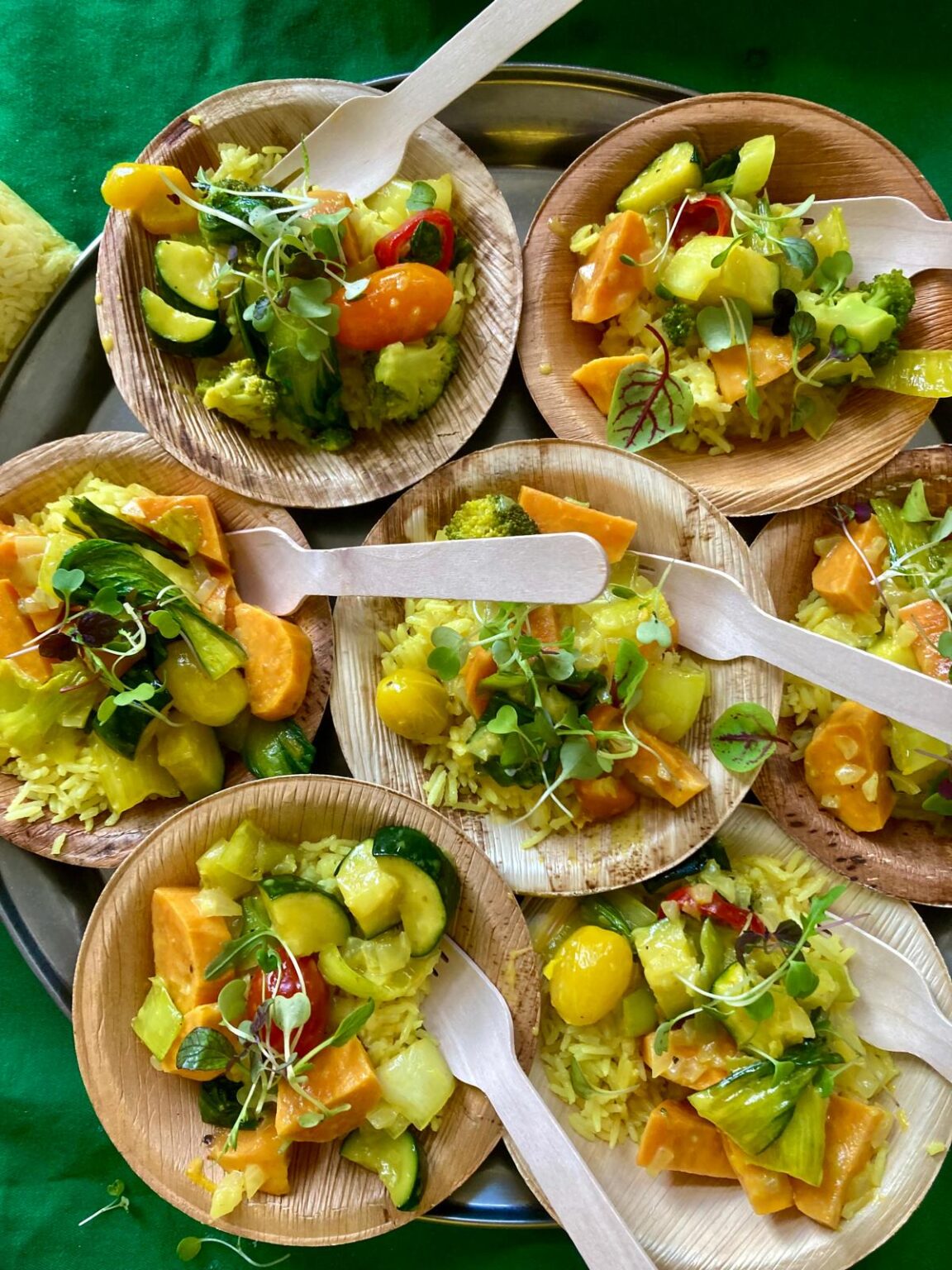 Moqueca de Vegetais — coconut, peppers, tomatoes